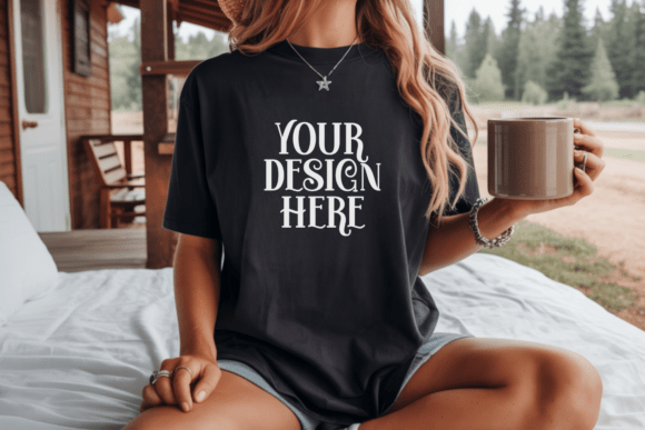 Download Comfort Colors 1717 T-shirt Mockup - Premium Resources