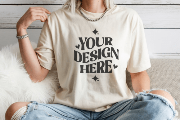Download Comfort Colors 1717 Tshirt Mockup Bundle - Premium Resources