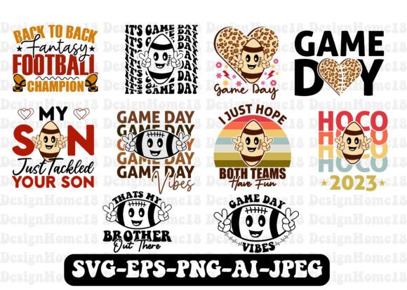 Download Game Day American Football Bundle Tshirt - Premium Resources