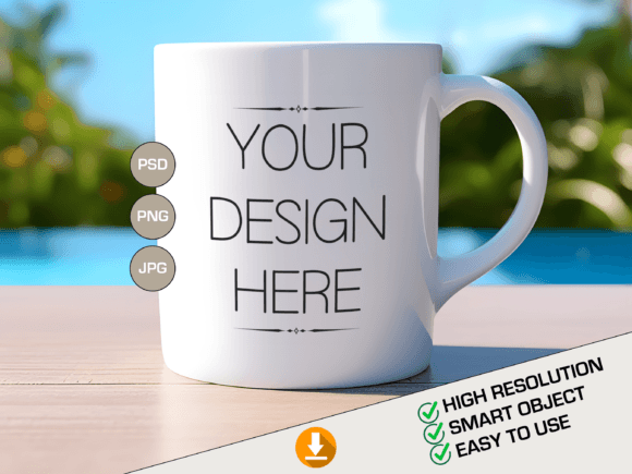 Download 11 Oz Mug Mockup PSD Mug Template - Mug template Collection