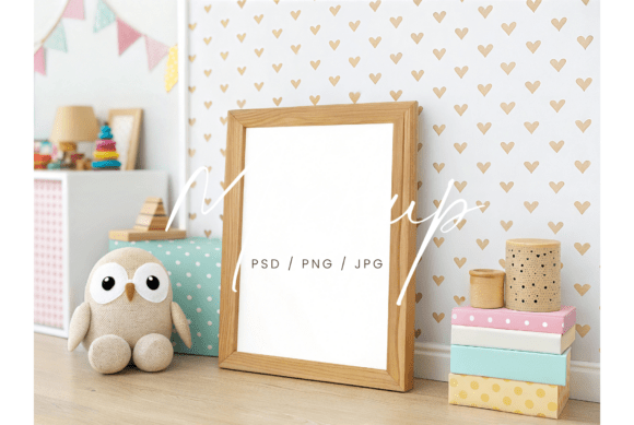Download Frame Art Mockup for Nursery - Art mockup Collection